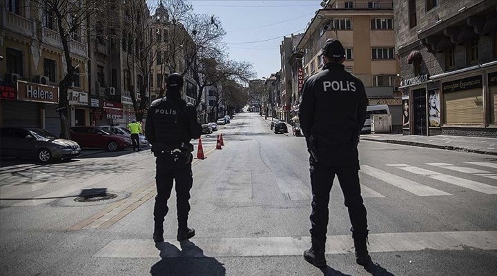 Türkiye genelinde sokağa çıkma kısıtlaması 20.00 itibariyle başladı